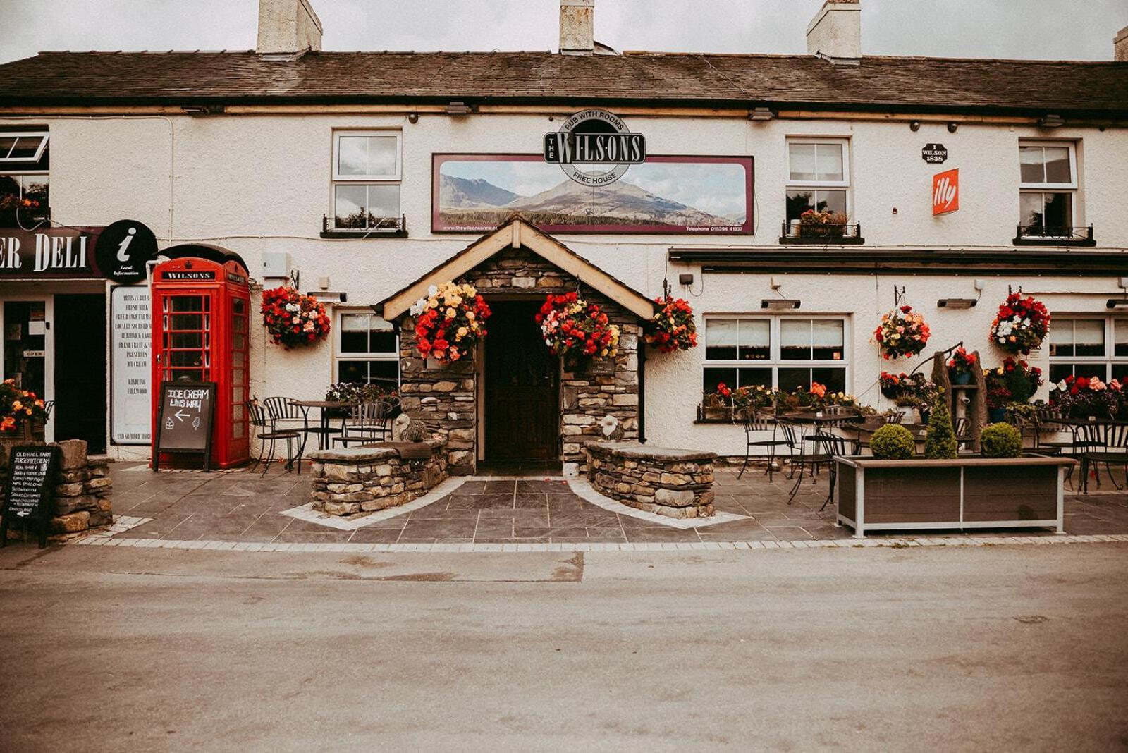 The Wilson Arms Bed and Breakfast Torver Exteriör bild
